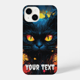 Funda Para iPhone 14 Mystic Midnight Feline