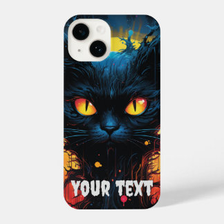 Funda Para iPhone 14 Mystic Midnight Feline