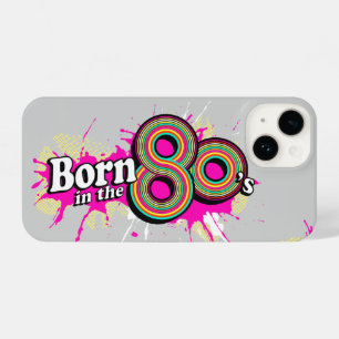 Funda Para iPhone 14 "Nacido en la década de los 80" caso de iphone pop