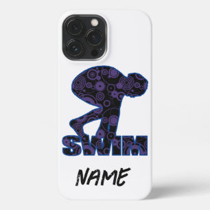 Funda Para iPhone 13 Pro Max Nadador En El Bloque