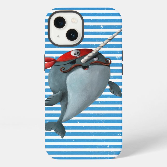 Funda Para iPhone Narval Pirata Adorable (Reverso )