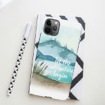 Funda Para iPhone 11Pro Max Naturaleza acuática moderna Empecemos la aventura<br><div class="desc">Naturaleza acuática moderna Empecemos la aventura</div>