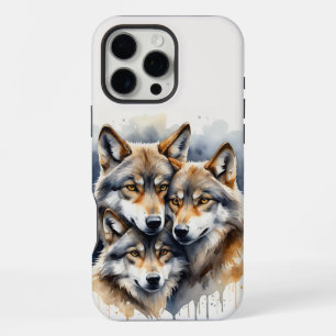 Funda Para iPhone 16 Pro Max Naturaleza montañosa Montañas salvajes Familia de 