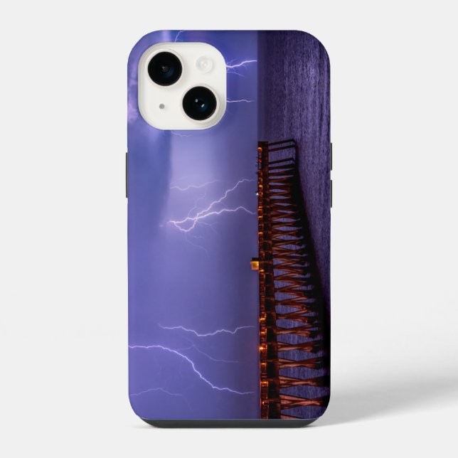 Funda Para iPhone Navarre Florida Lightning Storm (Reverso )