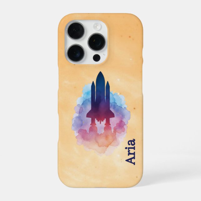 Funda Para iPhone Nave espacial (Reverso)