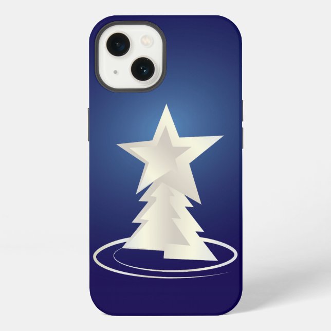Funda Para iPhone Navidad Blanca (Reverso )