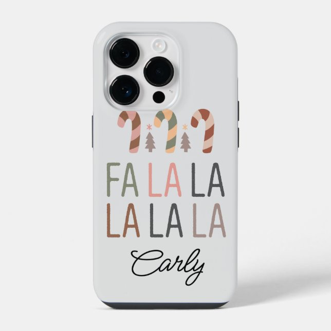 Funda Para iPhone Navidad Boho (Reverso )