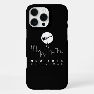 Funda Para iPhone 16 Pro Max Navidad en la ciudad de Nueva York
