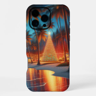 Funda Para iPhone 16 Pro Max Navidad hawaiana/tropical