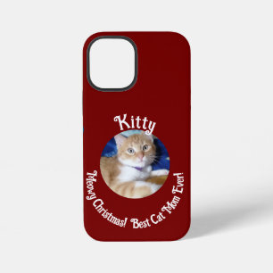 Funda Para iPhone 12 Mini Navidad, Mejor Gato de Todos los Tiempos , Foto de