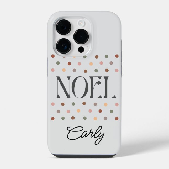 Funda Para iPhone Navidad NOEL Boho (Reverso )