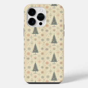 Funda Para iPhone 14 Pro Max Navidad Retro/Vintage