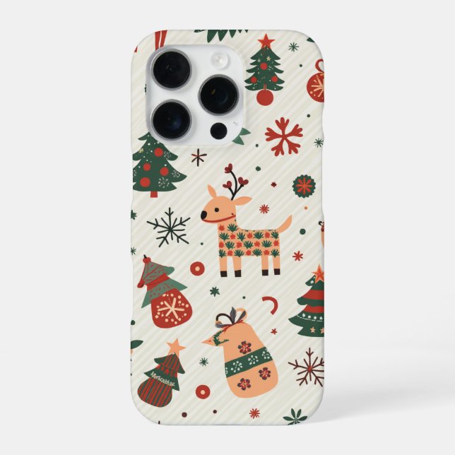 Funda Para iPhone Navidades (Reverso)