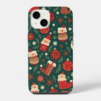 Funda Para iPhone 14 Navidades decoración iPhone 14 funda