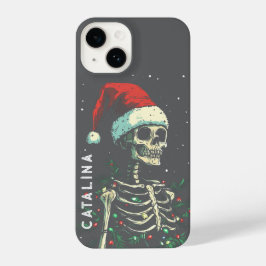 Funda Para iPhone 14 Navidades fantasmal personalizados