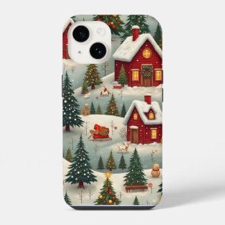 Funda Para iPhone 14 navidades fonecasa