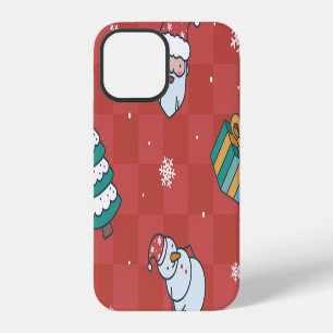 Funda Para iPhone 12 Navidades minimalistas: Diseño sin Marea Roja.