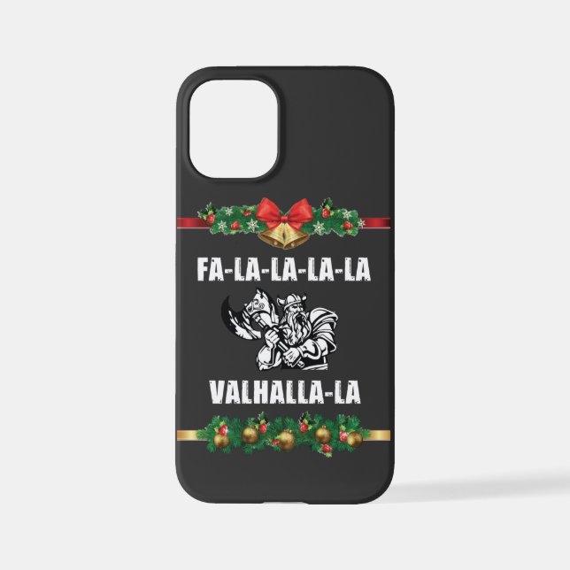 Funda Para iPhone Navidades Valhalla T-Shirt (Reverso )