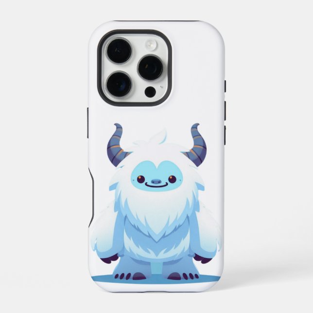 Funda Para iPhone Navidades/yeti de invierno (Reverso )