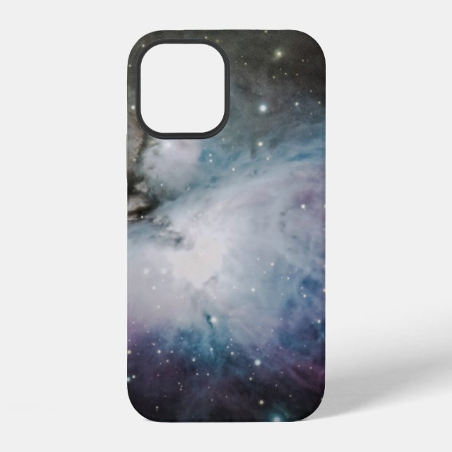 Funda Para iPhone Nébula azul, gris y violeta (Reverso )