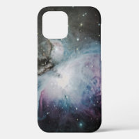 Nebulosa azul, gris y púrpura
