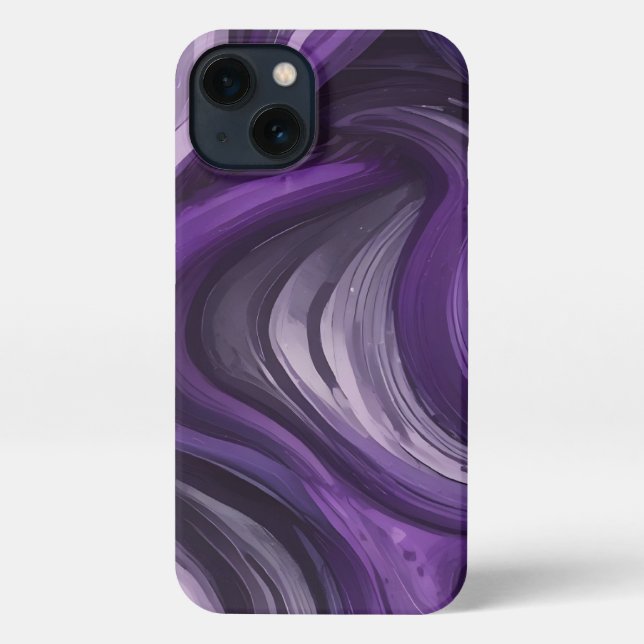 Funda Para iPhone Nebulosa de Obsidiana (Reverso )