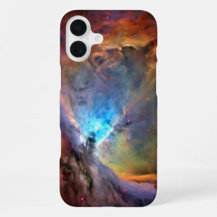 Funda Para iPhone 16 Plus Nebulosa de Orión Galaxia Espacial bajo contraste