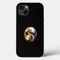 Negro 4 Luxe iPhone 13, Armonía Yin Yang