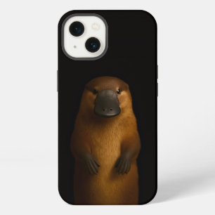 Negro 4 Luxe iPhone 13, Elegante Ornitorrinco