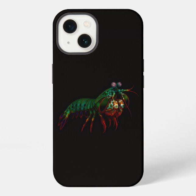Funda Para iPhone Negro 4 Luxe iPhone 13, Gamba Mantis (Reverso )