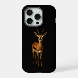 Negro 4 Luxe iPhone 15 Pro Mate Gacela Elegante