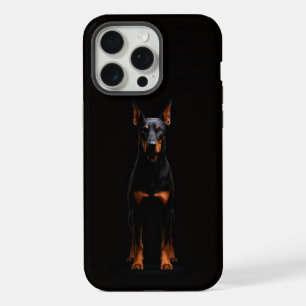 Negro 4 Luxe iPhone 15 Pro Max, Doberman Guardián
