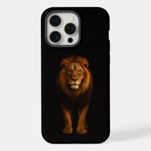 Negro 4 Luxe iPhone 15 Pro Max, León Majestuoso