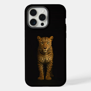 Negro 4 Luxe iPhone 15 Pro Max, Majestuoso Leopard