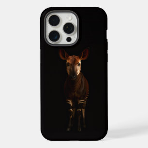 Negro 4 Luxe iPhone 15 Pro Max, Okapi del Bosque