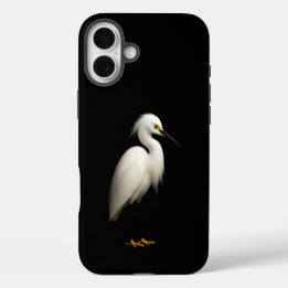 Funda Para iPhone 16 Plus Negro 4 Luxe iPhone 16 Plus, Garceta Grande