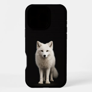 Funda Para iPhone 16 Pro Max Negro 4 Luxe iPhone 16 Pro Max, Zorro Ártico Marfi