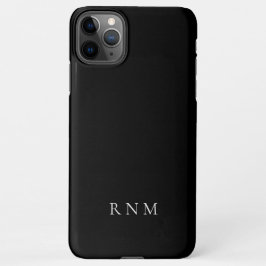 Funda Para iPhone 11Pro Max Negro más profundo del presupuesto con un juego de