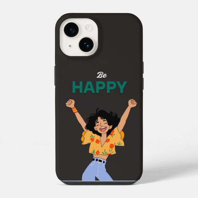 Funda Para iPhone Negro puro, (Reverso )