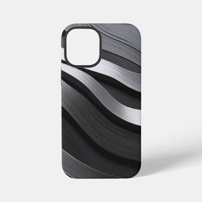 Funda Para iPhone negro y blanco (Reverso )