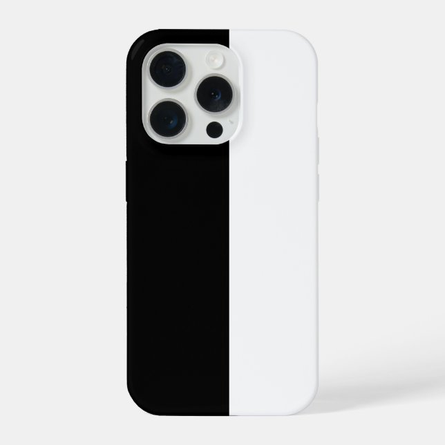 Funda Para iPhone Negro y blanco (Reverso )