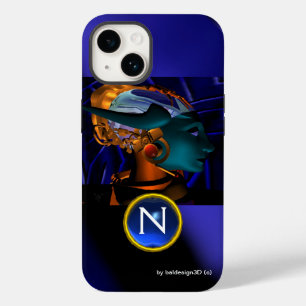 Funda Para iPhone 14 NEMES /HYPER ANDROID,Monograma de ciencia ficción