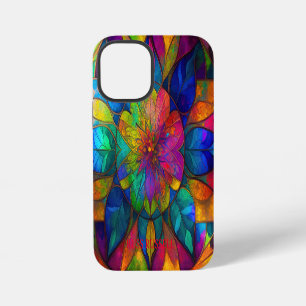 FUNDA PARA iPhone 12 MINI NEO BOHO DE VIDRIO ROTO