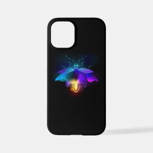 Funda Para iPhone 12 Mini Neon Firefly en negro