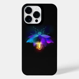 Funda Para iPhone 14 Pro Max Neon Firefly en negro