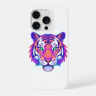 Neon Geometric Tiger