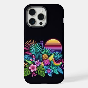 Neón tropical/hawaiano colorido