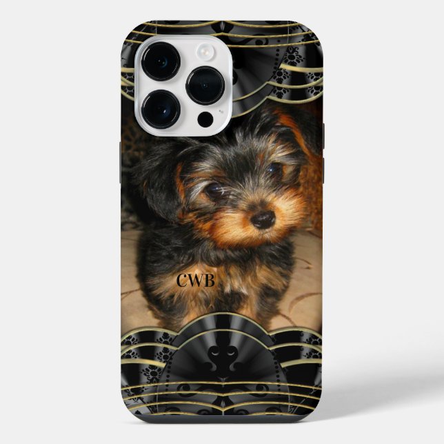 Funda Para iPhone NEWYORKie Monogram Poochie (Reverso )