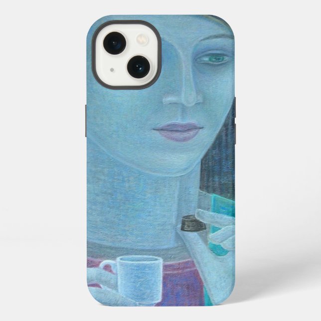 Funda Para iPhone Niña con Chocolate 2011 (Reverso )