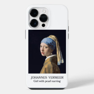 Funda Para iPhone 14 Pro Max Niña con pendiente de perla 1665 Johannes Vermeer